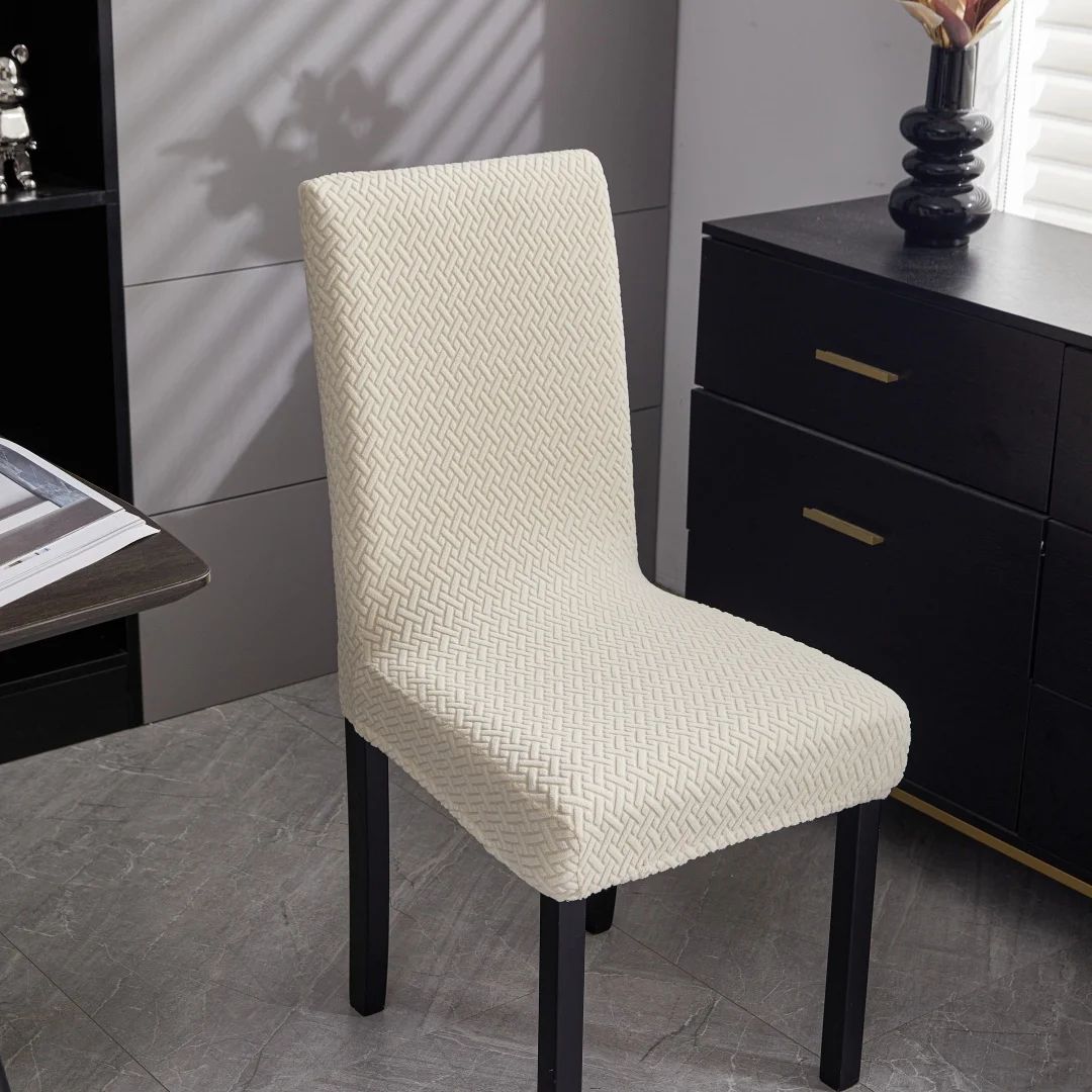 High Stretch etched-out‌ design Chair Cover One Size Soft and Breathable Suitable for Dining Room,Wedding,Banquet,Home Deco