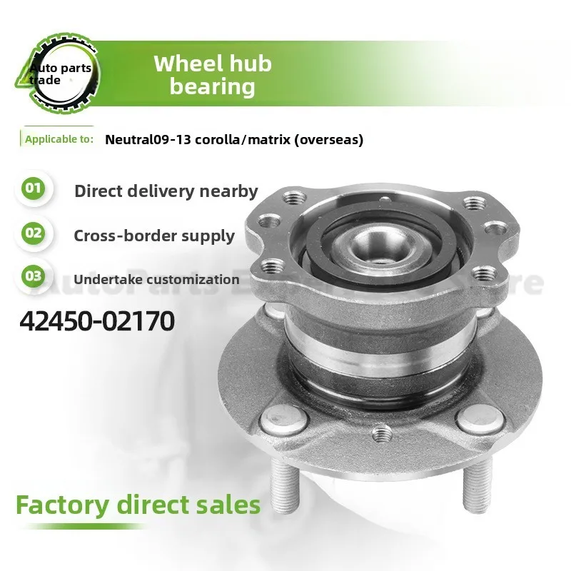 

For Toyota For 2009-2013 High Performance Durable Wheel Hub Bearing Unit Front Rear Axle Assembly 42450-02170