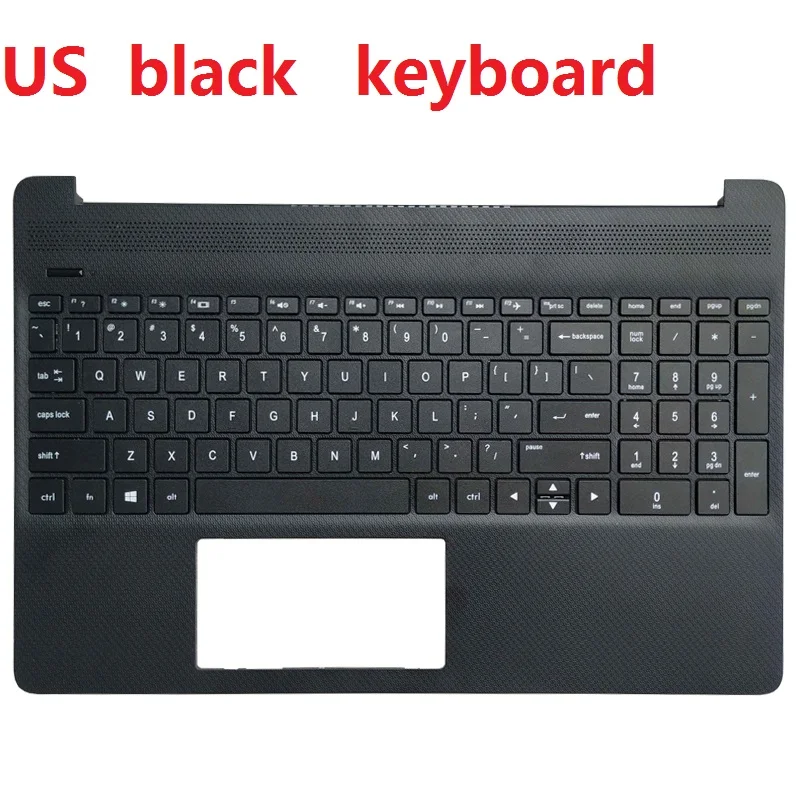 NEUE US/SP/Spanisch Laptop tastatur für HP 15T-DY 15-EF 15S-EQ TPN-Q222 Laptop Palmrest Ober Fall Silber Computer fall L60341-001