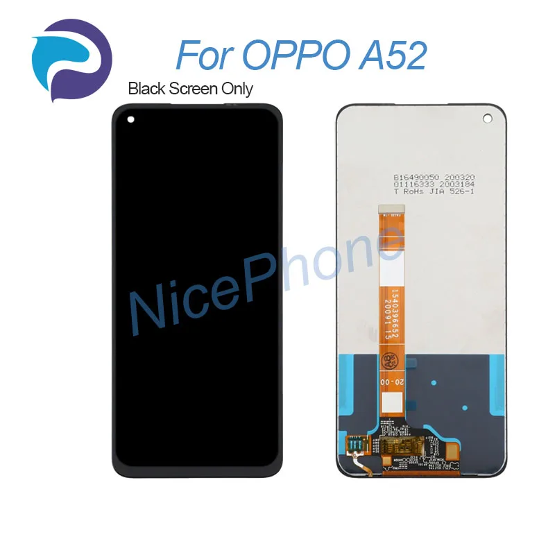 for OPPO A52 LCD Display Touch Screen Digitizer Assembly Replacement 6.5