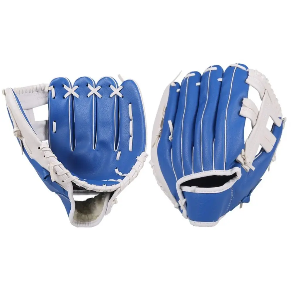 Anti-Slip Baseball Glove PU Leather 10.5/11.5/12.5in Softball Gloves Professional Thickened Batting Gloves Adults Children view 2