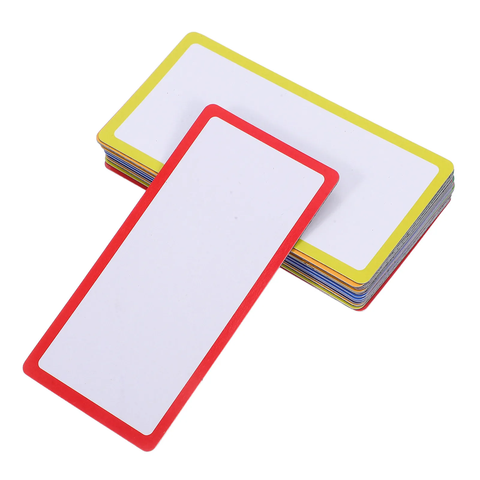 

27Pcs Magnetic Dry Erase Labels Colorful Reusable Blank Name Tags for Whiteboard Refrigerator Office School Home Organization