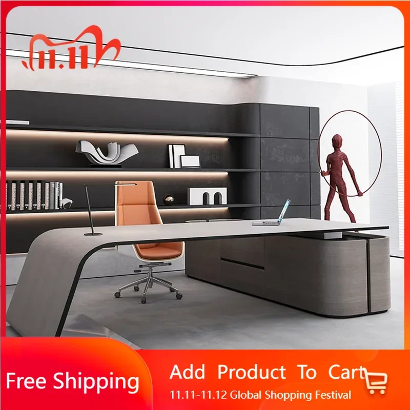 

Luxury Office Table Desk Room Desks To Study Computer Desktop Executive Tables Coffee Standing Escrivaninha Trendy Furniture