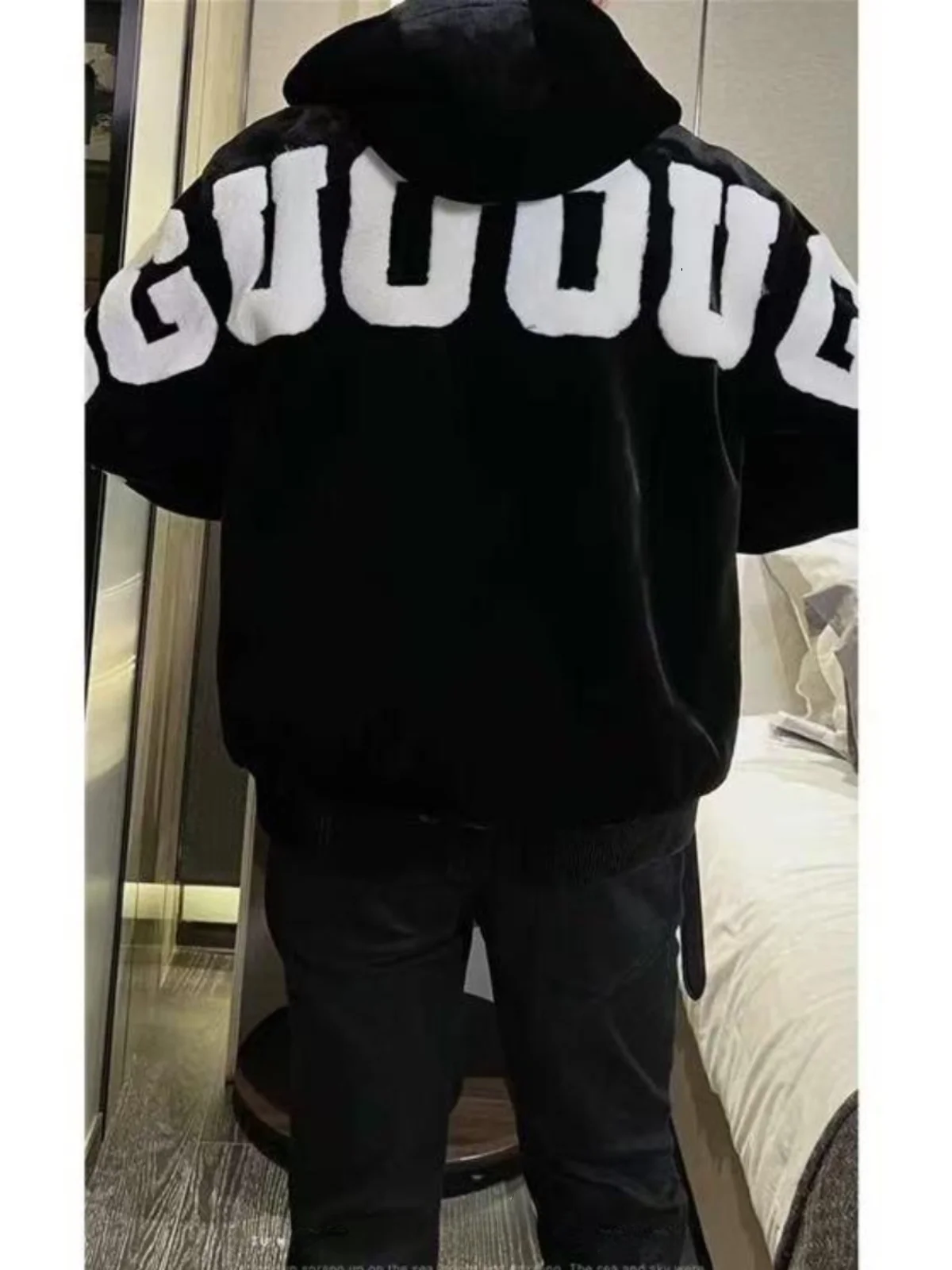 

Men's Fce Lined Hooded Jaet Slim Fit Casual Faionable Autumn Winter Outerwear Windproof Long Sve Zipper Closure