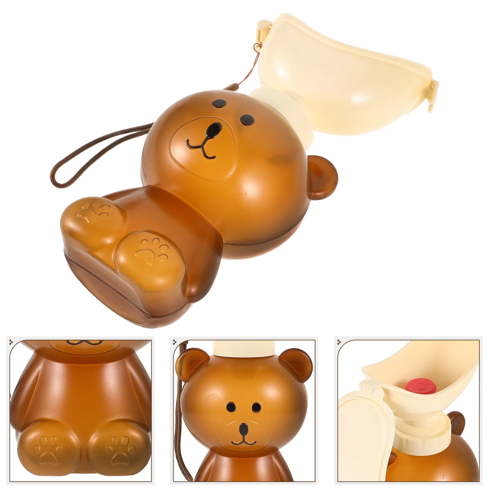 

Portable Travel Potty For Kids 600Ml Compact Sturdy Reusable Urinal For Car Rides Outdoor Adventures Emergency Use Child Potty