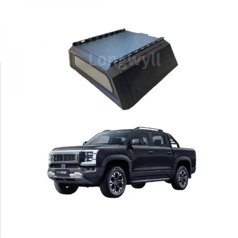 

m Thickness Hardtop Canopy for Shark 6 Custom-Fit Aluminum Smart Cap Waterproof Truck Topper Bed Cap