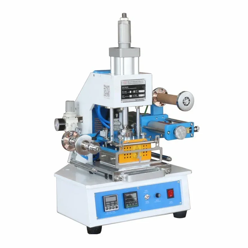 

ZY-819E Automatic Stamping Machine,leather LOGO Creasing machine,pressure words machine,LOGO stampler,name card stamping machine