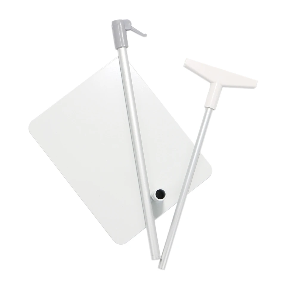 A4 Frame White Pop Poster Price Label Holder Promotion Poster Floor Stand Table Advertising Rack Desk Sign Display Stand image 3