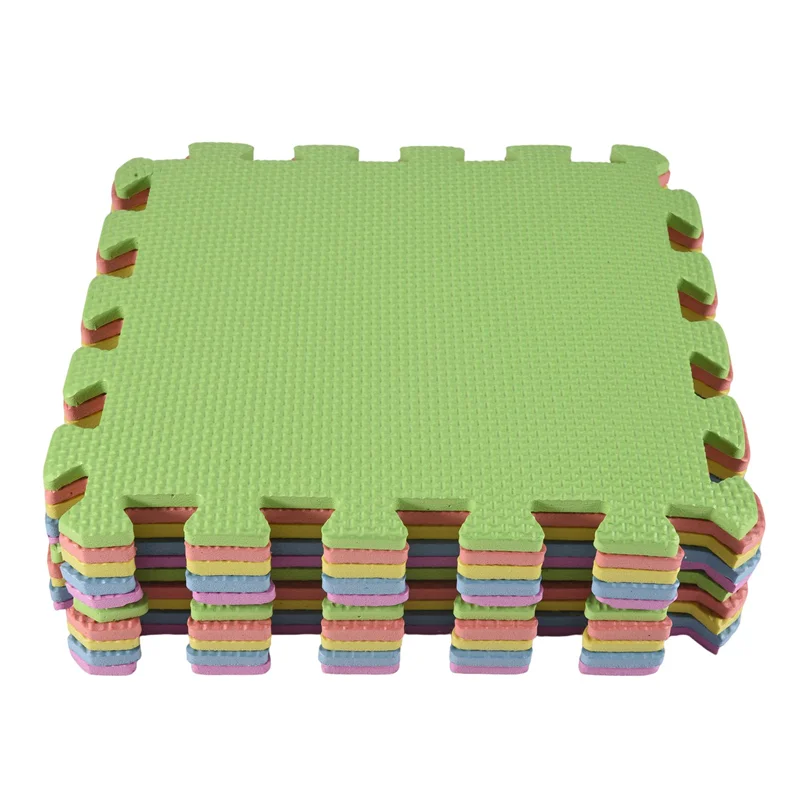 

B78B-Play коврики-пазлы модульные цветные 20 шт. 30X30 см мягкий детский коврик-пазл из пенопласта Eva для татами