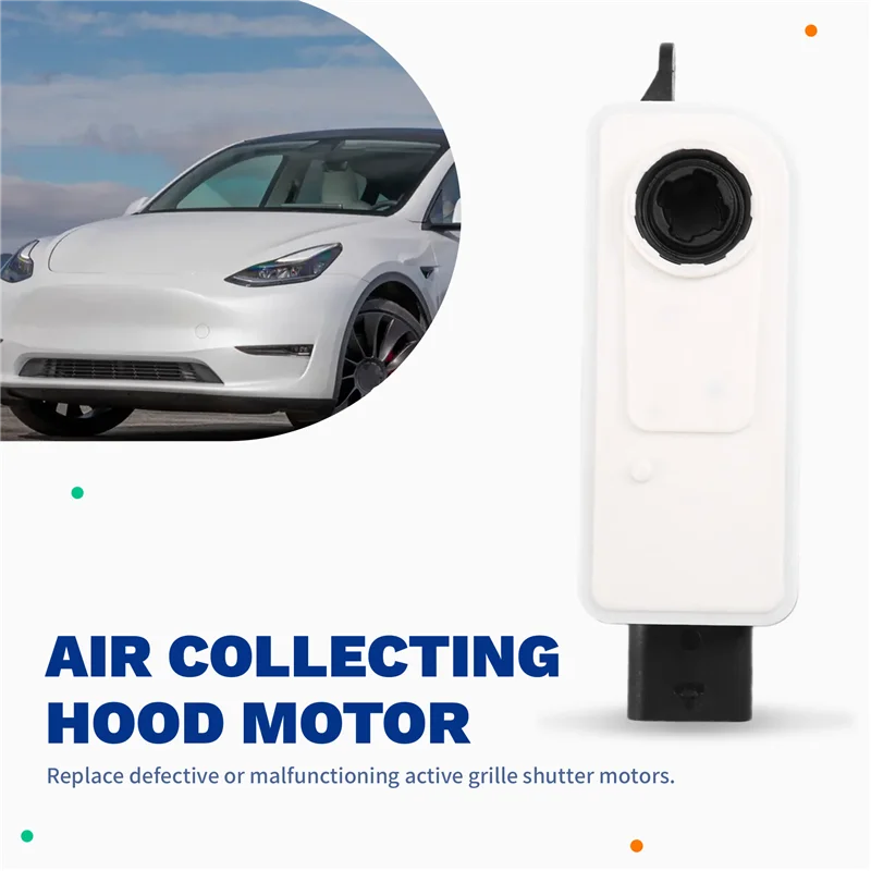 

ABXN-For Tesla Model Y 3 17-23 Air Intake Grille Motor 1559787-00-B 155978700B Air Collecting Hood Motor