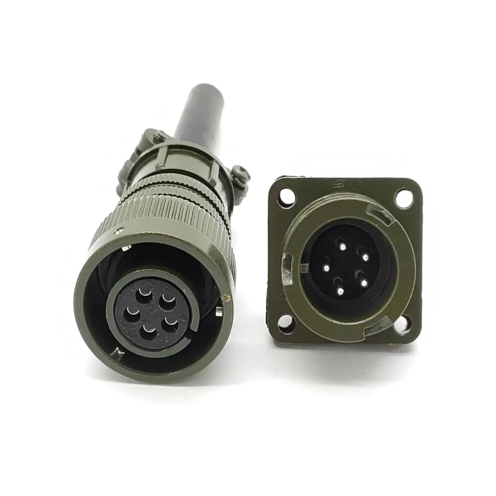 Military Spec Bayonet Series Connectors MS3106A14S‑5 MS3102A14S‑5 Male Female 5Pin Military Circular Connector 