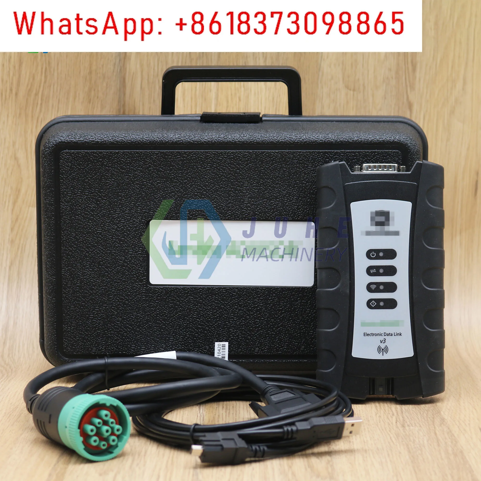 

JD EDL V3 Лесное строительство Грузовик Трактор Диагностический сервисный инструмент Двигатель Электронное соединение передачи данных V3 Адаптер консультананта