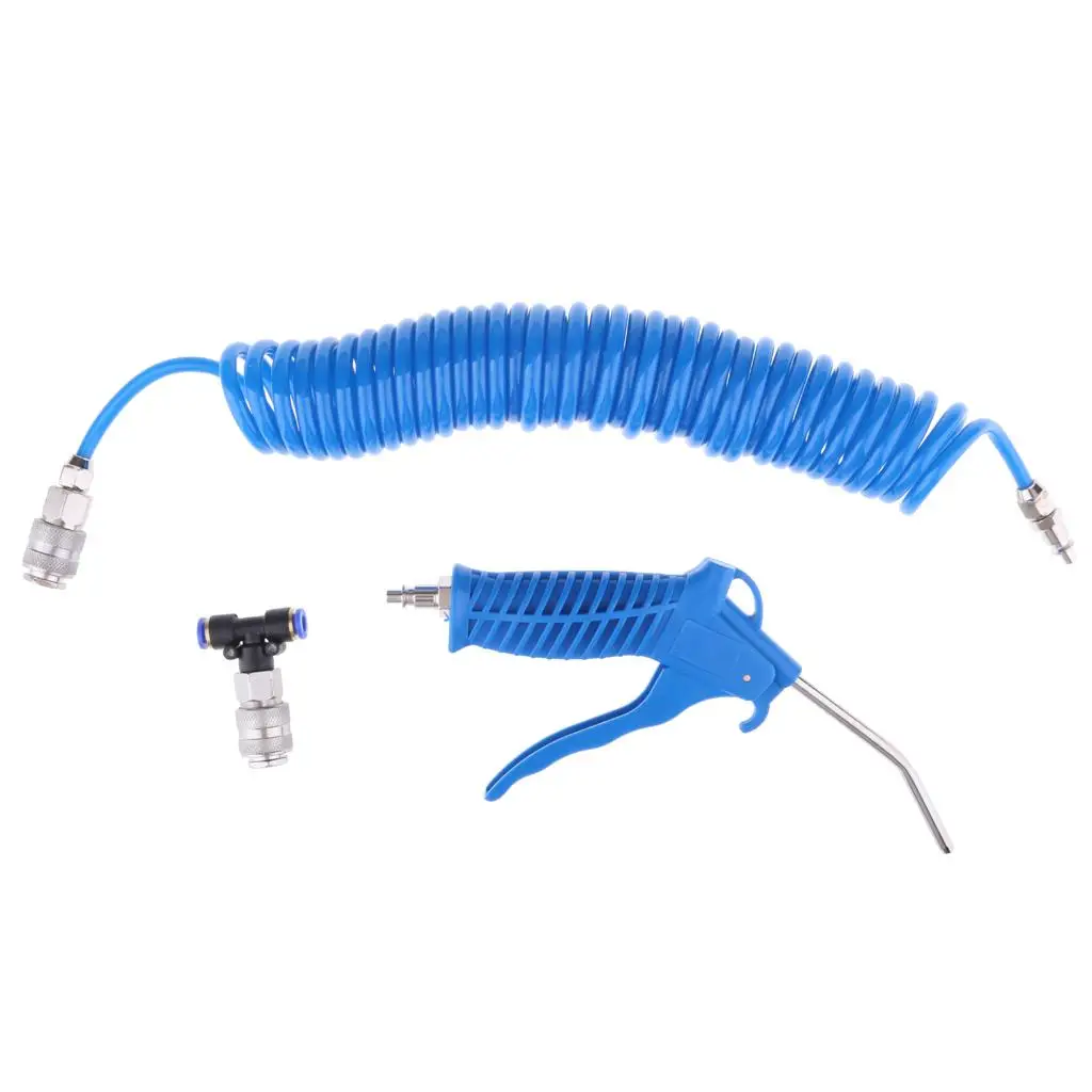 Air Duster Blow Gun With 5M Hose Cleaner Nozzle Truck Dust Blower Kit