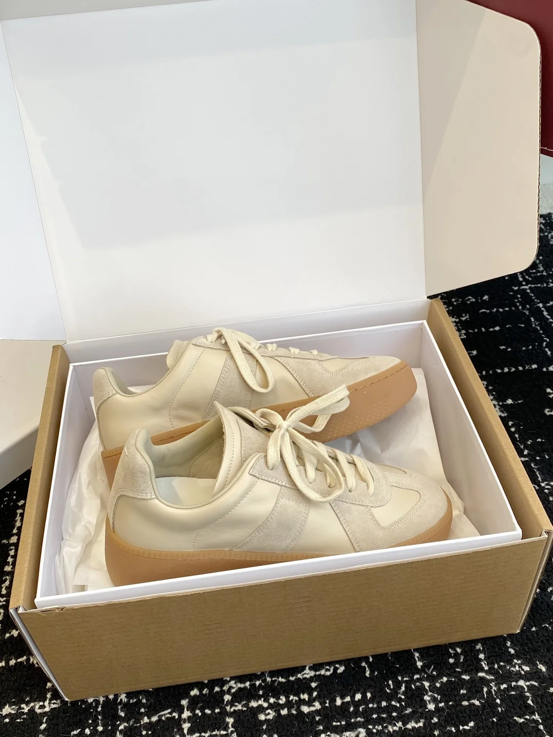 26 حذاء كاجوال جديد، أحذية رياضية، قماش جلد البقر، بطانة من جلد الغنم، مريح، ناعم، أنيق، مسامي #6