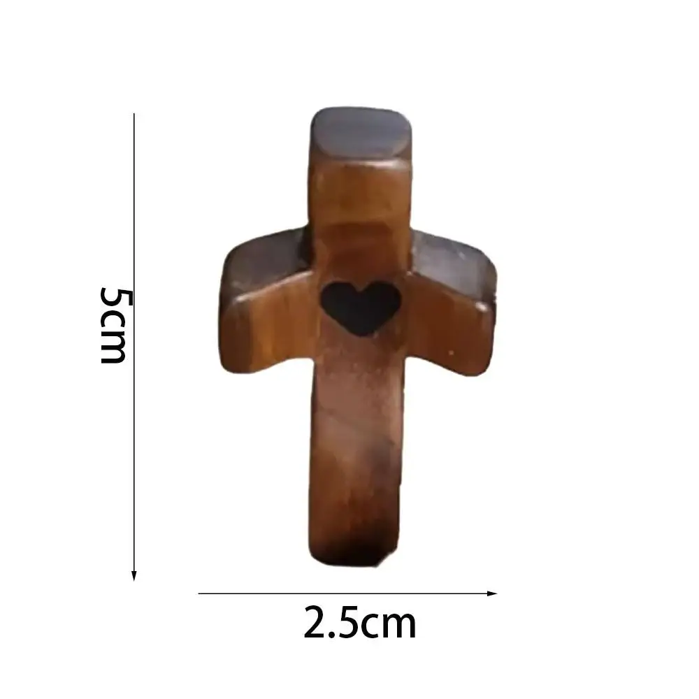 Cross My Heart Fingertip Stress Relief Toy Cross Toys Emotional Support Relieve Stress and Reduce Anxiety Encouragement Gift