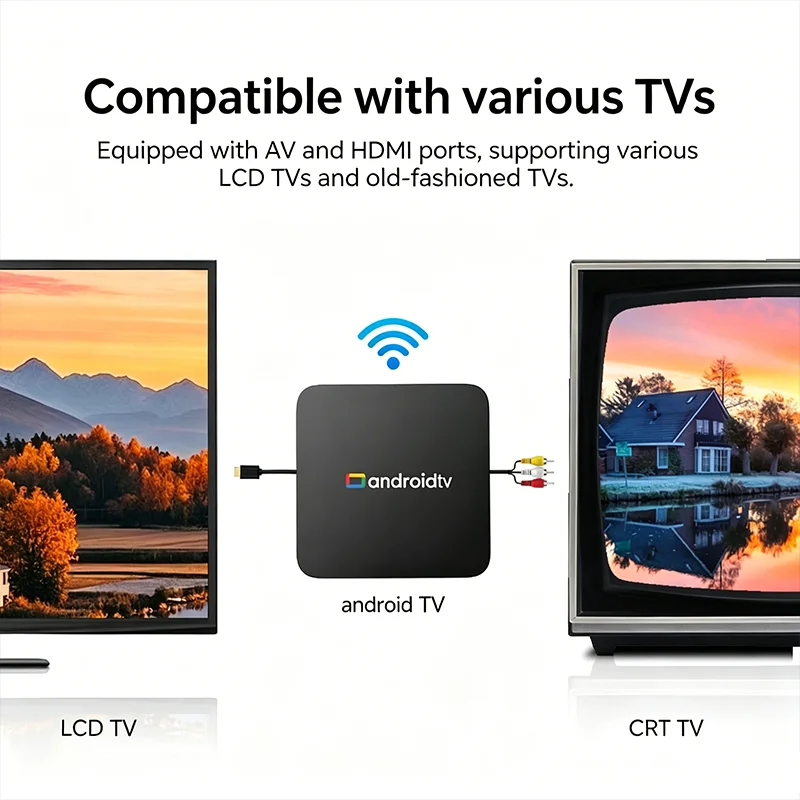 2026 Smart TV Box Q18 Android - Home Cinema Google ulasan dan harga