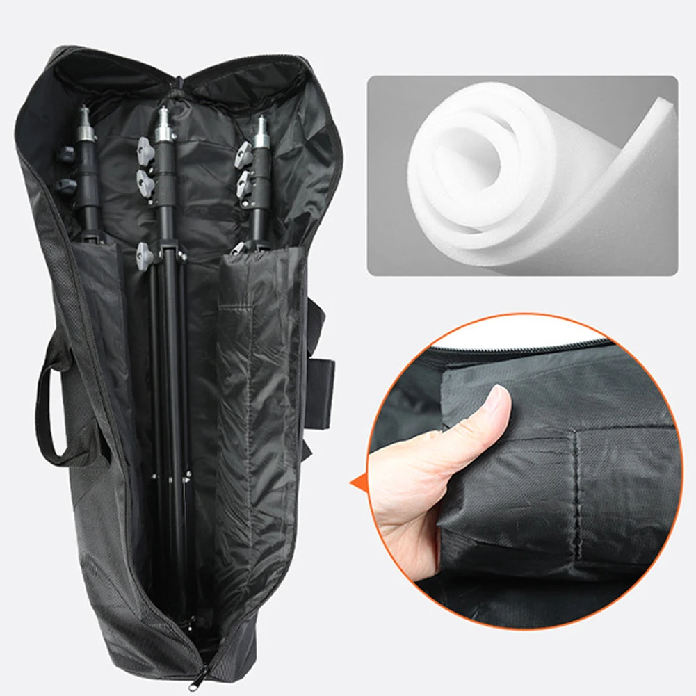 Carry Bag Tripod Bag 470g/515g/555g/685g 80-120cm Speakers Stand 80CM / 90CM / 100CM / 120CM Black Lightweight