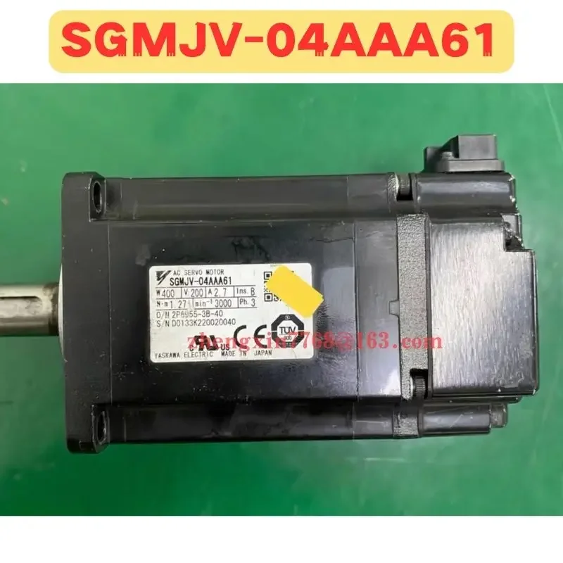 Used Servo Motor SGMJV-04AAA61 SGMJV 04AAA61 Normal Function Tested OK