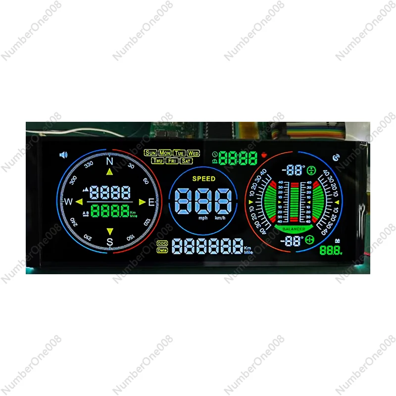 

Высококачественный цифровой дисплей, устойчивый к низким температурам цветной ЖК-экран VA с сегментным кодом, ЖК-экран