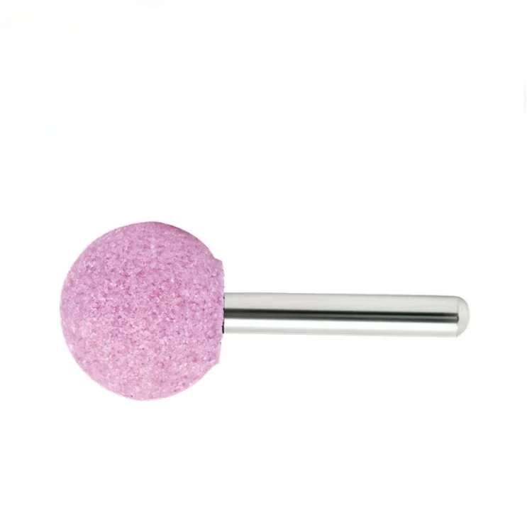 Set di molle con testa abrasiva per utensili abrasivi Dremel a punta montata a forma di sfera da 1/4 di pollice