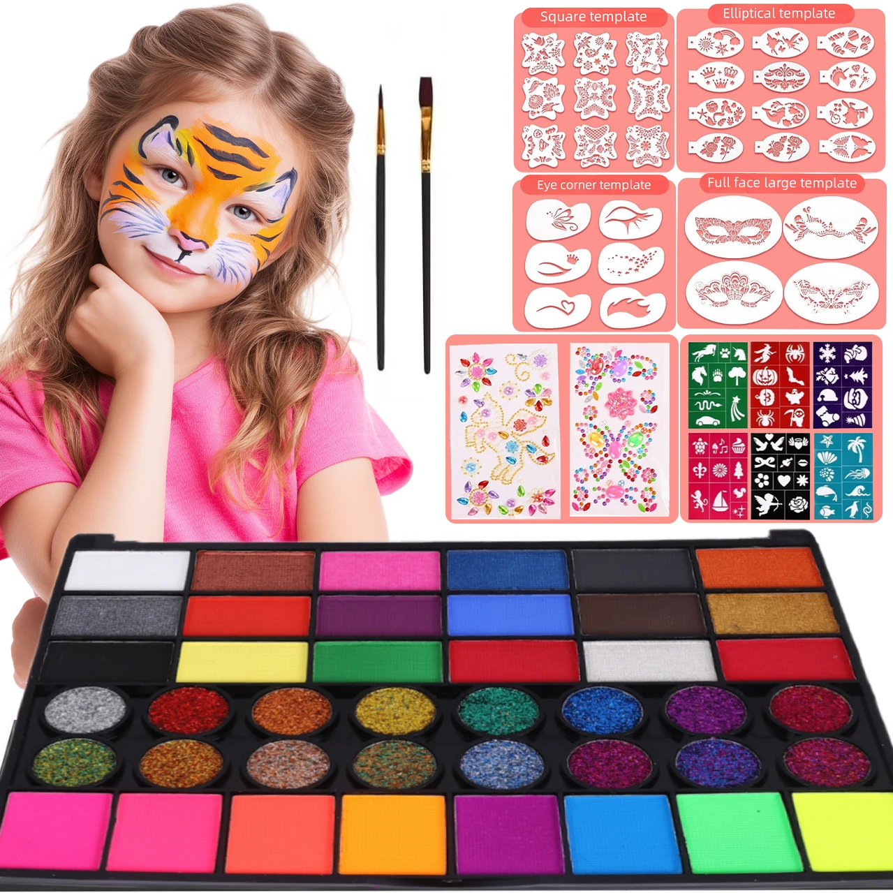 42 Color Face & Body Paint 2