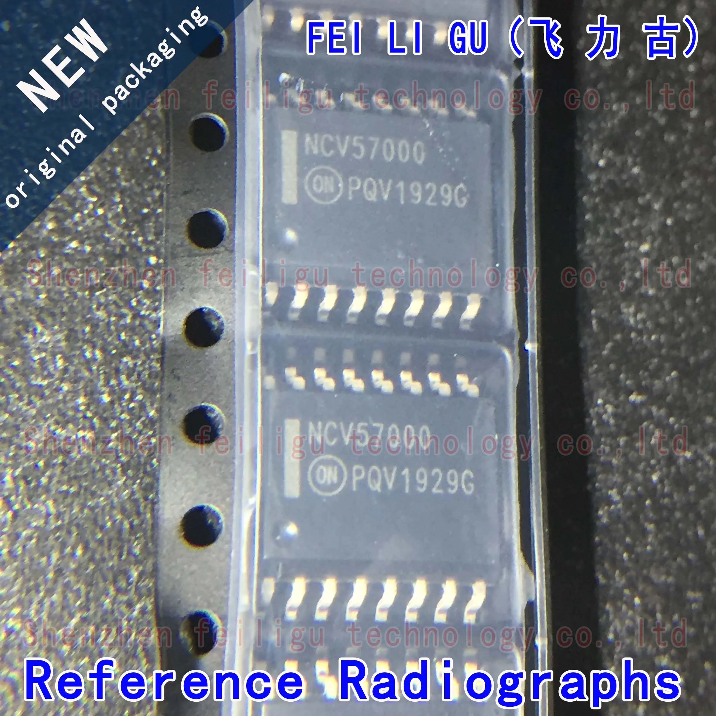 

1/10/30PCS 100% New Original NCV57000DWR2G NCV57000 Package:SOP16 Isolated Gate Driver Chip