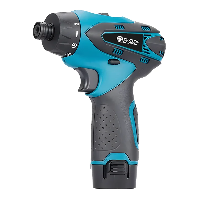 Electric Goddess 12V Electric Cordless Drill Wireless Screwdriver DIY Household Handheld Power Tool For Makita 18V Battery