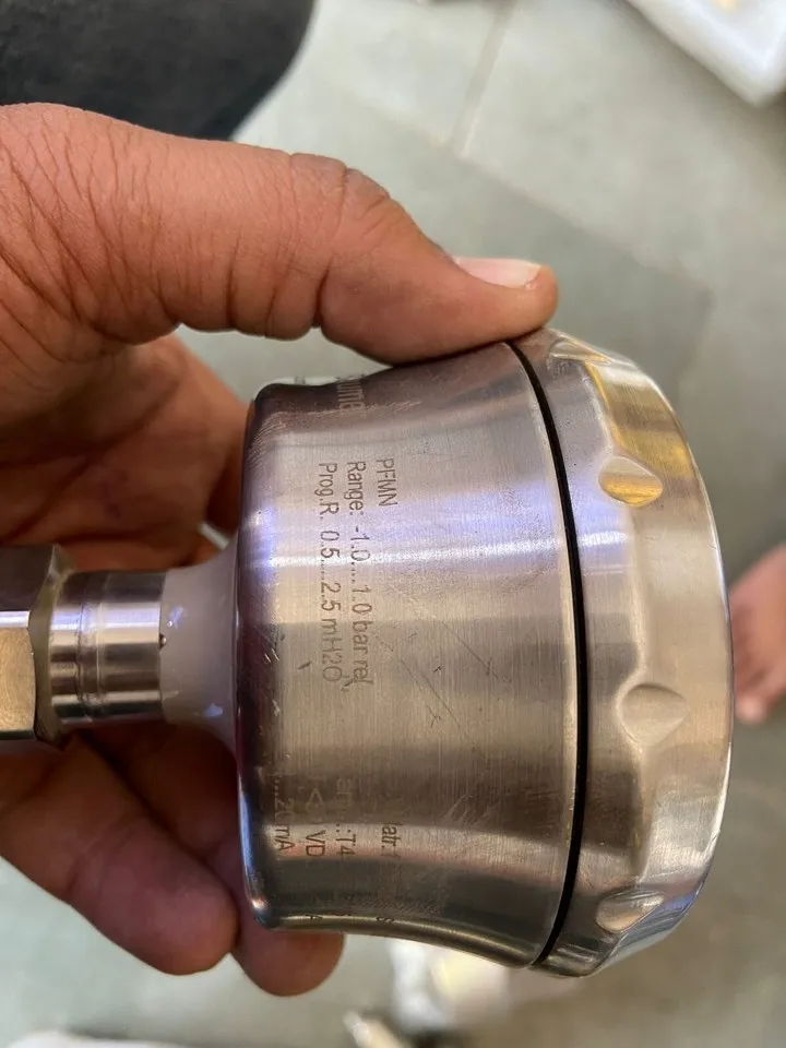 Sensor de pressão de aço inoxidável Plc PFMN Combipress