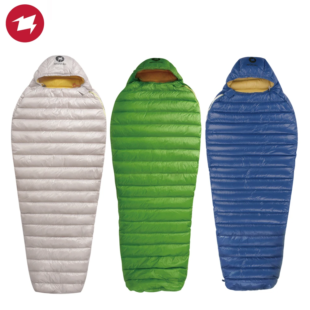AEGISMAX LETO-2025 Ultraleichter 800FP Entendaunen-Schlafsack Quilt für Backpacking, Outdoor-Camping und Bergsteigen