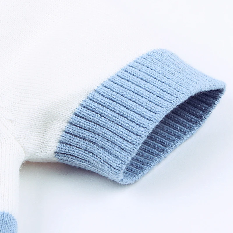 Baby Romper Cotton Knitted Infant Girls Boys Jumpsuit Short Sleeve Summer Newborn Kid Clothing 0-18M Overalls Fashion Navy Style