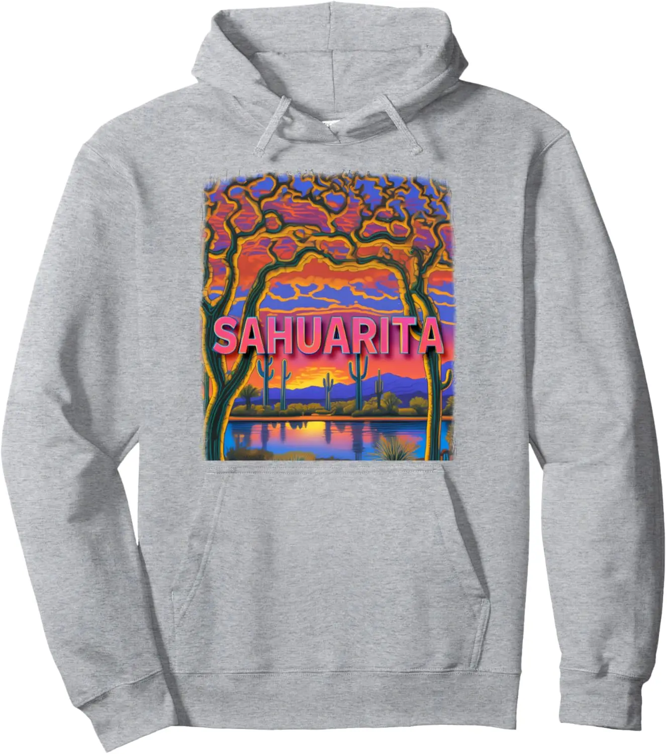 Sahuarita Arizona AZ Desert Oasis SD025 Pullover Hoodie