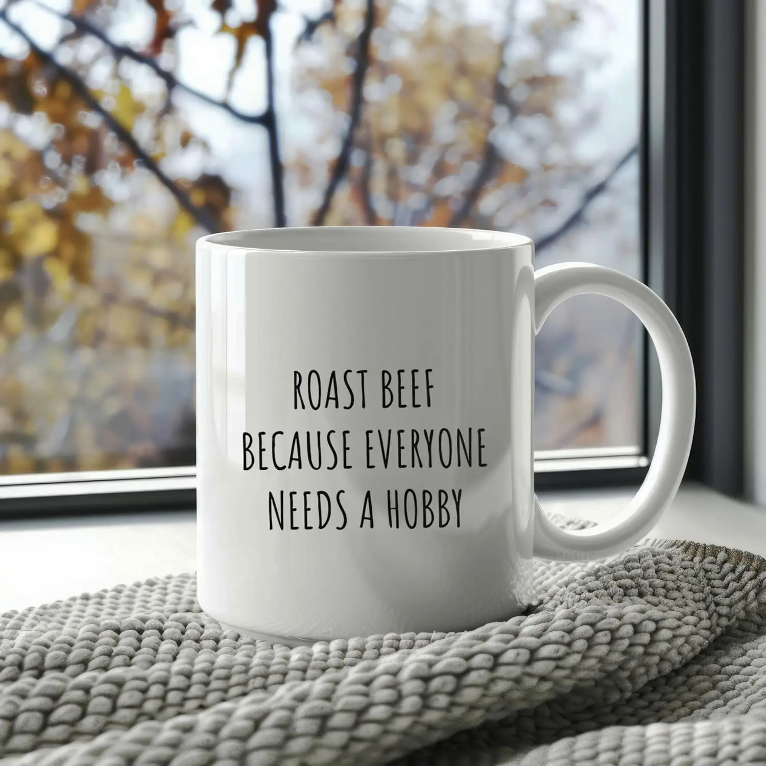 Roast Beef Because Everyone Needs A Hobby Mug Hearty Family Meals Coffee Cup Funny Gift For Home Chefs Classic Comfort mugs