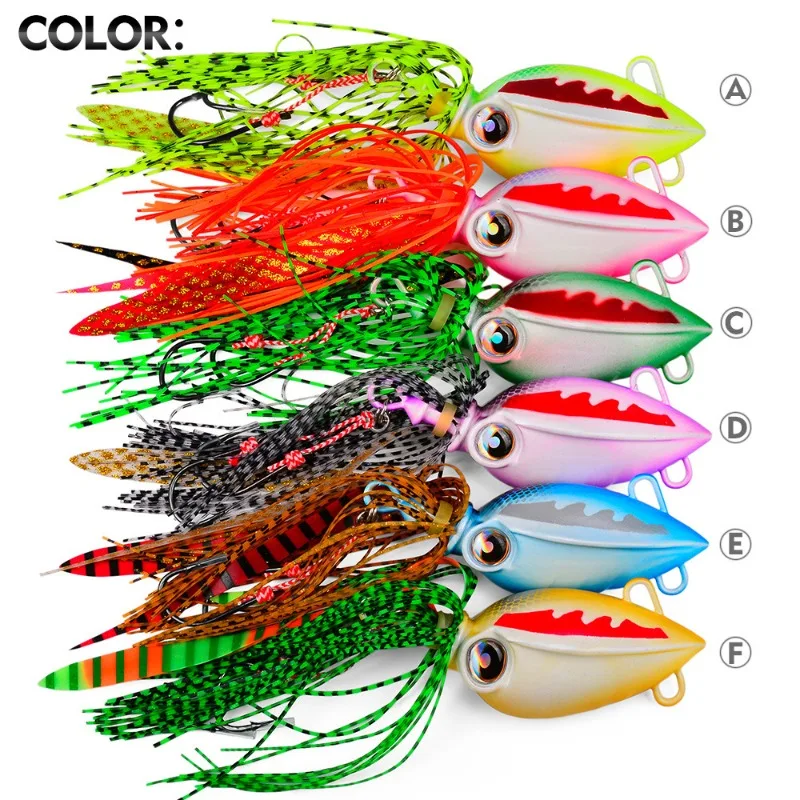 1pc 40g 3.5cm Luminous Jig Head Lures Long-Cast Jig Heads Lure Fishing Hard Baits Deep-Sea Jigging Slow Retrieve Bionic Lures view 6