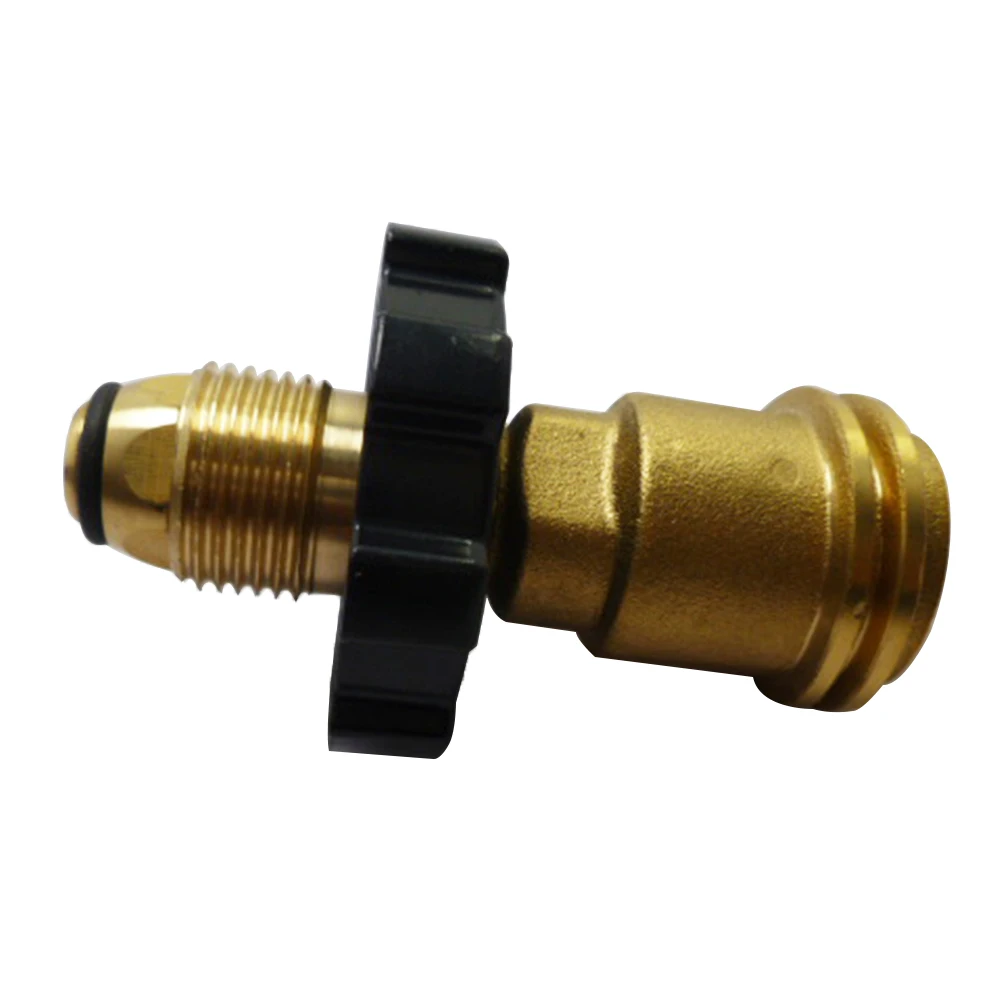 

Propane Tank Adapter .O.L Refill Valve Converts Thread Gas Cylinder Connector Camping BBQ Outdoor Stove Heater