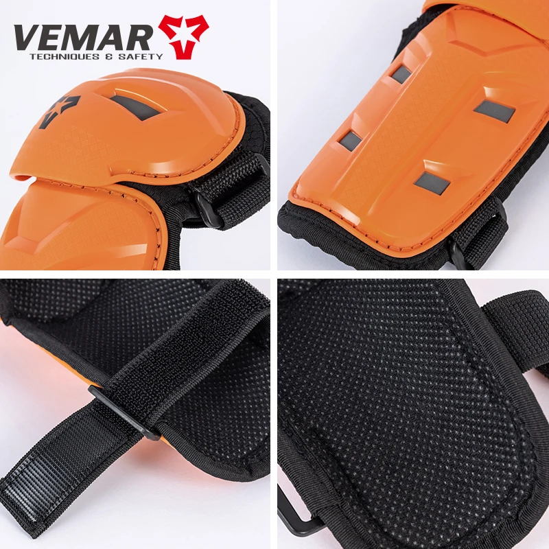 VEMAR Children\'s Sports Knee Pad Elbow Pads 4-Piece Summer Fall Prevention Motorcycle Motocross Riding Gear Knee and Elbow Pads