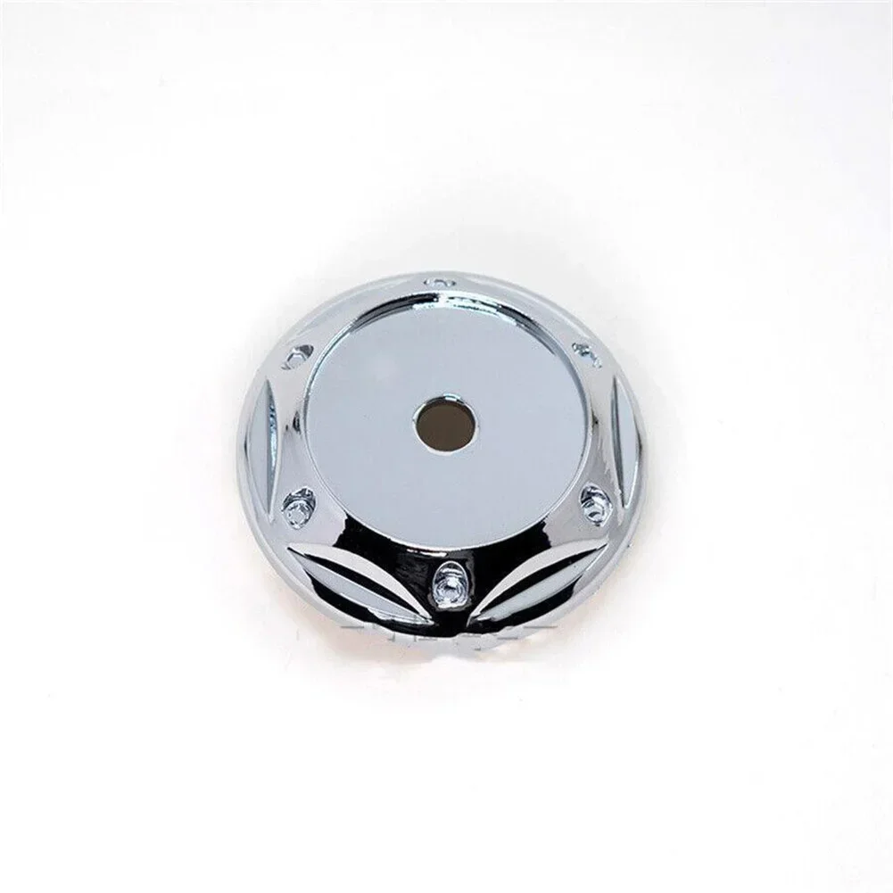 Tyre Hub Cap Cover Wheel Central Cap 68mm ABS Plastic Accessories Car Car Modification Chrome Fits Most Vehicle