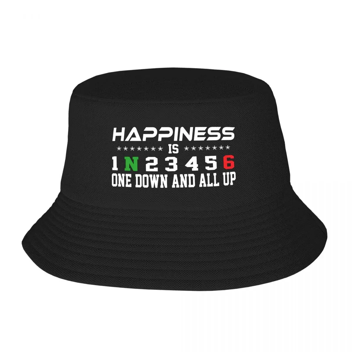 Custom Unisex Motocross Motor Sport Motorcycle Gear 1N23456 Bucket Hat Beach Sun Summer Camping Hat