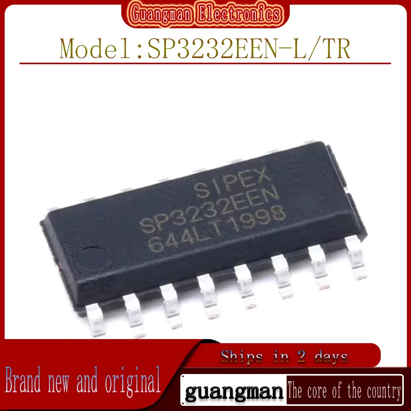

20PCS SP3232EEN-L/TR Imported in original packaging SOIC-16 Transceiver IC chips