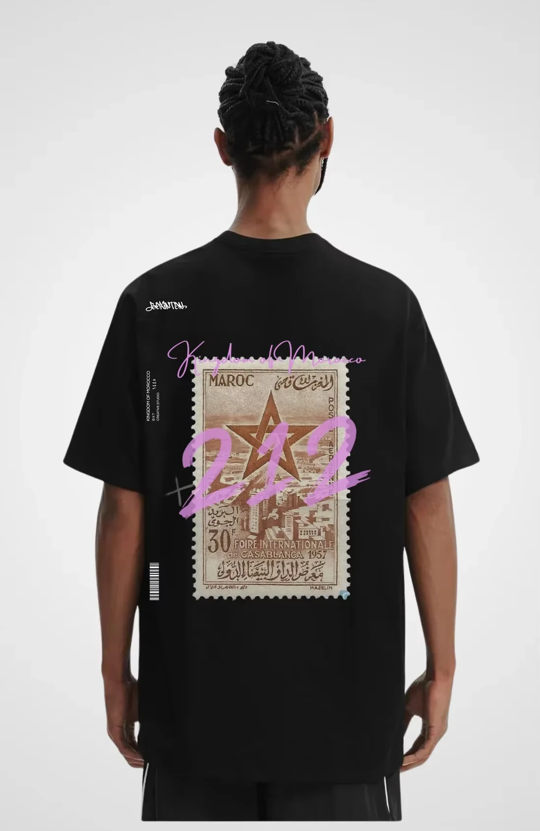 2025 مملكة المغرب تي شيرت للرجال جرافيك تي شيرت بلايز الملابس القطنية تي شيرت رجالي قمصان وتي شيرت Y2K جودة عالية #1