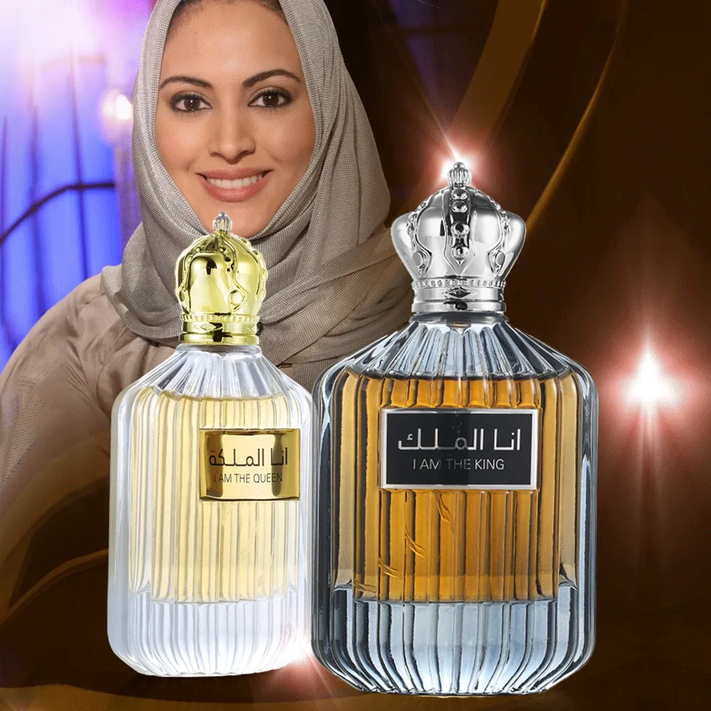 عطر رجالي عربي أصلي 100 مل عطر عالي الجودة عطر خفيف يدوم طويلاً للجنسين كولونيا المجد زهرة عربية دبي