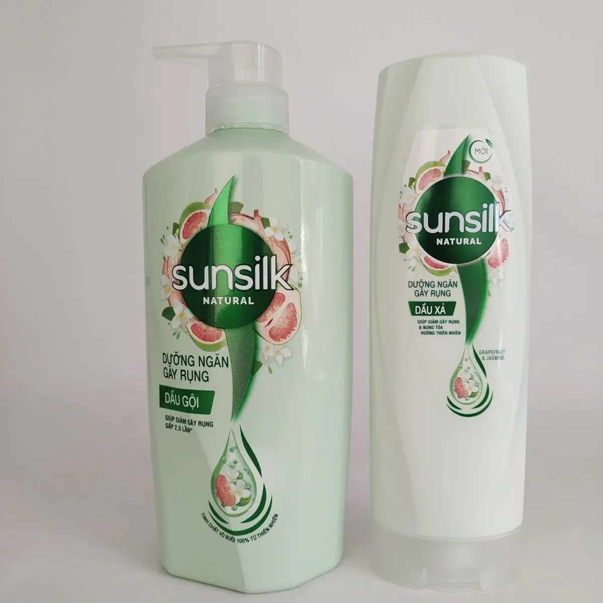 

SUNSILK Vietnam New Grapefruit Shampoo 500ml Oil & Hair Fall Defense Conditioner Silky Nourish​