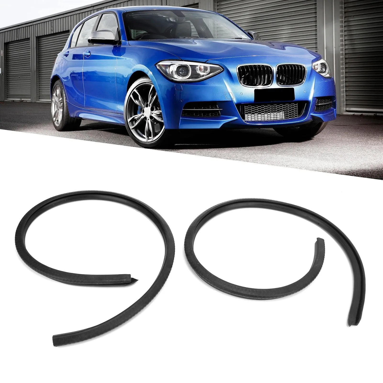 

B-Pillar Car Door Seal Strip EPDM Noise Insulation Soundproof Weatherstrip Universal for Car