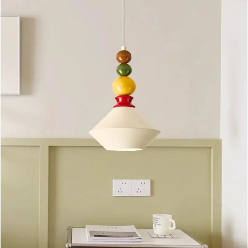 Memphis Eye Care Color Pendant Light Bedroom Bedside Chandeliers Kitchen Island Hanging Lamps Hallway Illumination Led Lights