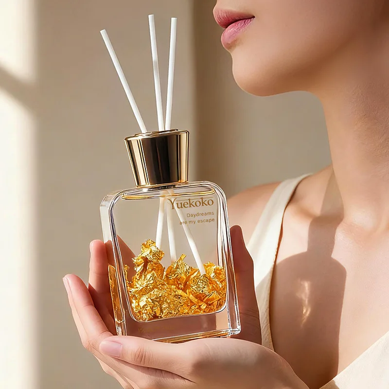 150ml Flameless Aromatherapy Long-lasting Diffuser Fragrance Ornament, Rattan Incense, High-end Festival Gift And Souvenir