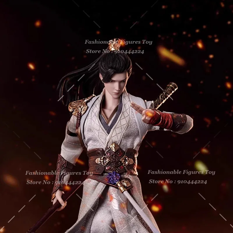 CC9130 1:12 Mannen Soldaat Perfect World ‌   Shi Hao ‌ Daoïstische cultivator ‌   Volledige set 6 inch actiefiguurmodel Beste verzamelpoppen