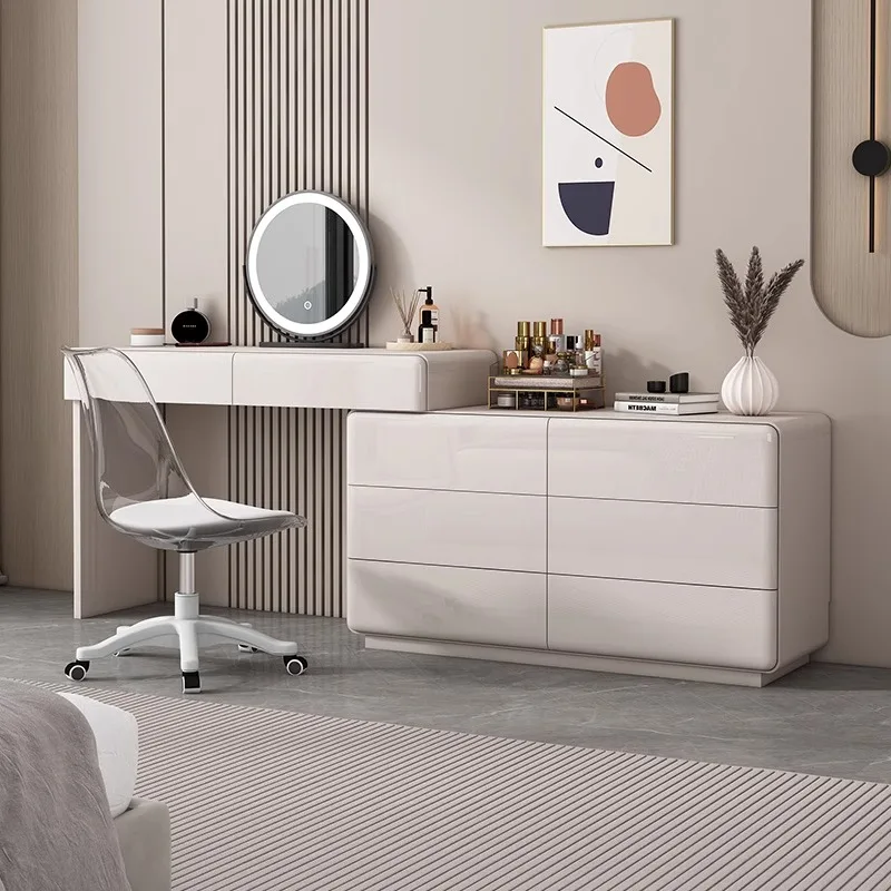 

Ornaments Multifunctional Dressing Table Princess Women Bedroom Comfortable Dressing Table Jewelry Designer Coiffeuse Furniture
