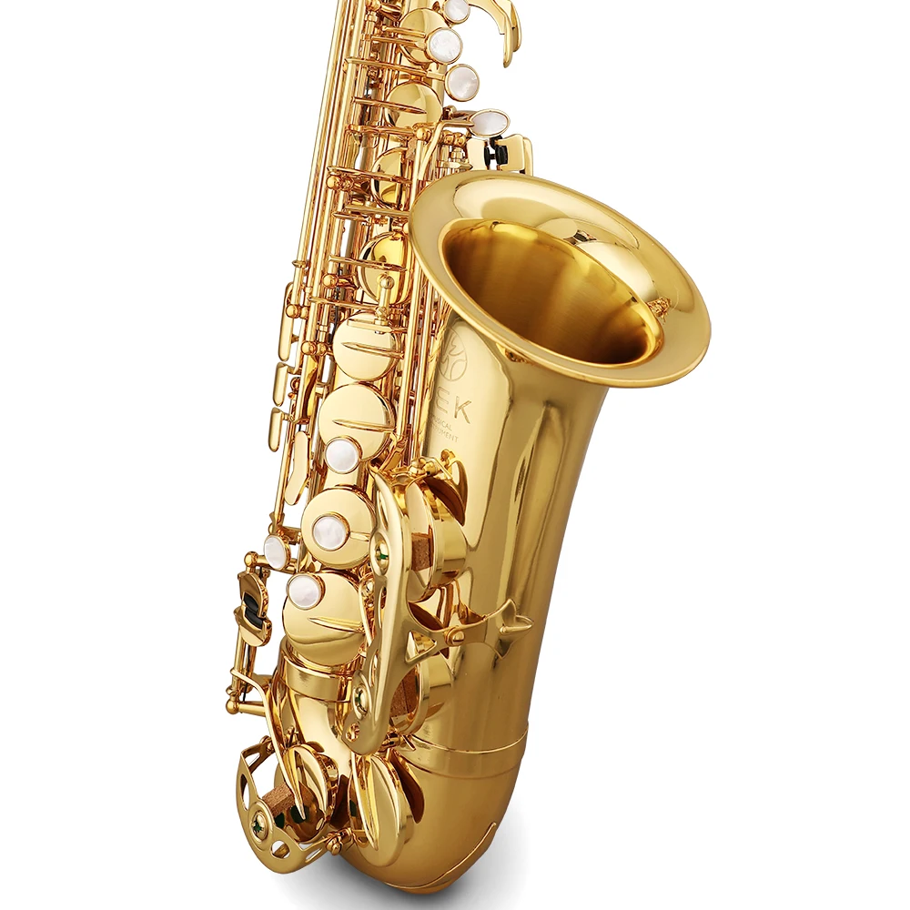 JEK BARI Eb Alto Saxophone Brass Lacquer gold Beginner Grade Examination Major Taiwan, China