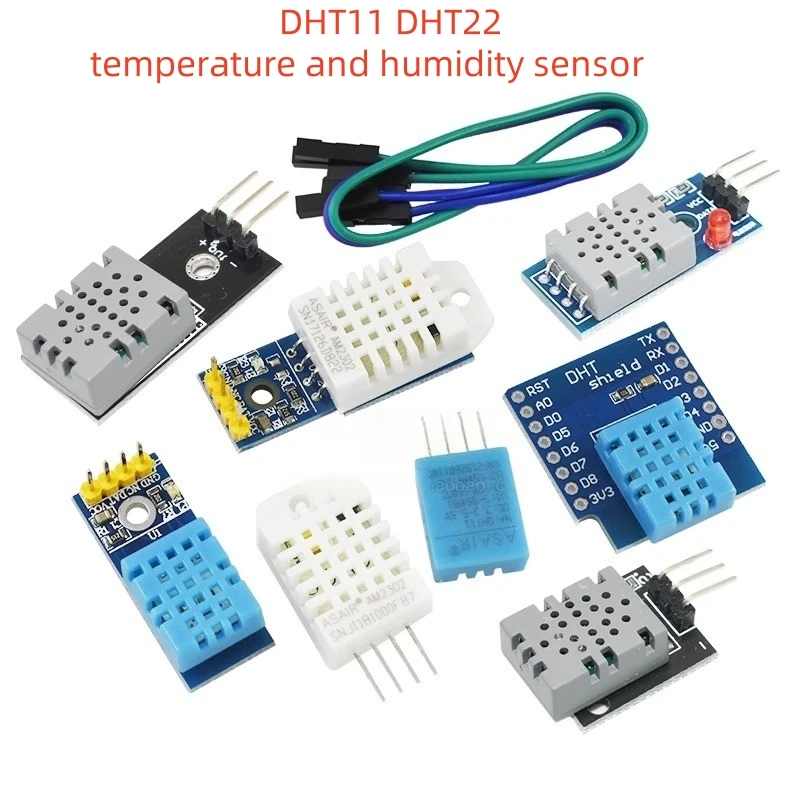 1PCS DHT11 DHT22 temperature and humidity sensor SHT30/31 digital switch AM2302 electronic building block module