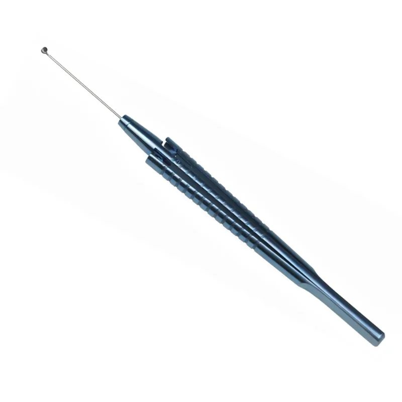 Kleszcze Capsulorhexis Mikro nożyczki wewnątrzokularne Mikropęseta Instrument okulistyczny ze stopu tytanu 19G 20G 23G