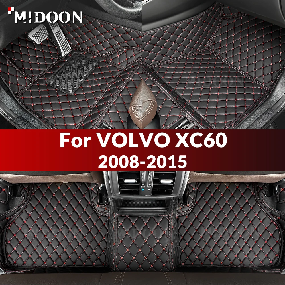 

Автомобильные коврики для Volvo XC60 2008-2015 годов выпуска, на заказ, для защиты пола автомобиля